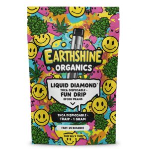 Earthshine Organics Liquid Diamond THCA Disposable 1G