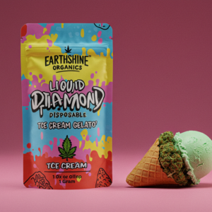 Earthshine Organics Liquid Diamond THCA Disposable 1G