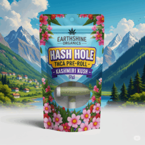 Earthshine Organics Hash Hole THCa Pre-Roll - Kashmir Kush 2G
