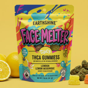 Earthshine Organics Face Melter THCA Gummies 1500mg (3ct)