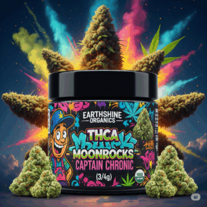 Cap't Organics THCa Moonrocks - Captain Chronic (3/4g)