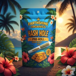 Earthshine Organics Hash Hole THCa Pre-Roll - Kona Gold 2G