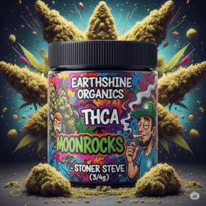 Cap't Organics THCa Moonrocks - Stoner Steve (3/4g)