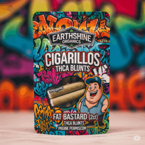 Earthshine Organics Cigarillos THCa Blunts - Fat Bastard (2ct)