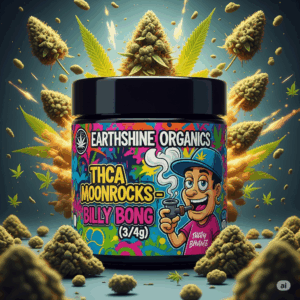 Cap't Organics THCa Moonrocks - Billy Bong (3/4g)