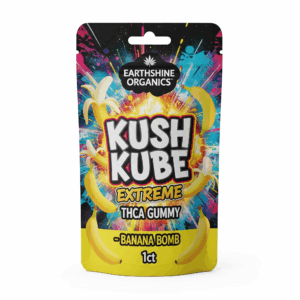 Earthshine Organics Kush Kube Extreme THCa Gummy - Banana Bomb 🍌 1ct