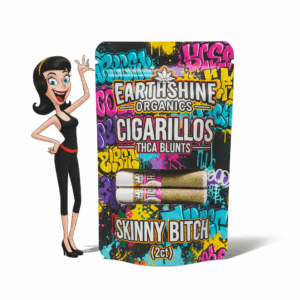 Earthshine Organics Cigarillos THCa Blunts - Skinny Bitch (2ct)