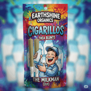 Earthshine Organics Cigarillos THCa Blunts - The Milkman (2ct)