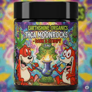 Cap't Organics THCa Moonrocks - Dank & Stimpy (3/4g)