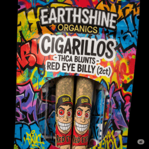 Earthshine Organics Cigarillos THCa Blunts - Red Eye Billy (2ct)