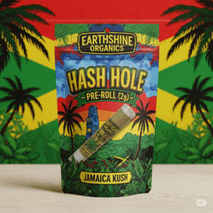 Earthshine Organics Hash Hole THCa Pre-Roll - Jamaica Kush 2G