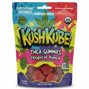 Earthshine Organics Kush Kube Extreme THCa Gummy - Tropical Punch 1ct