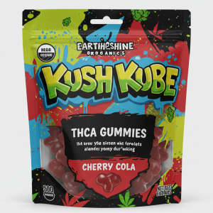 Earthshine Organics Kush Kube Extreme THCa Gummy - Cherry Cola 🍒1ct