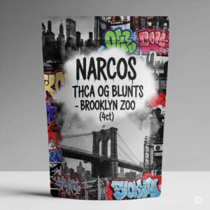 Narcos THCA OG Blunts - Brooklyn Zoo (4ct)
