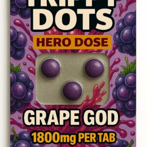 Trippy Dots Hero Dose - Grape God 🍇 (1800mg)