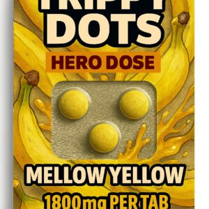 Trippy Dots Hero Dose - Mellow Yellow (1800mg)