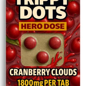Trippy Dots Hero Dose - Cranberry Clouds (1800mg)