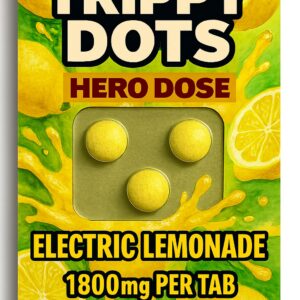 Trippy Dots Hero Dose - Electric Lemonade (1800mg)