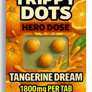 Trippy Dots Hero Dose - Tangerine Dream 🍊 (1800mg)