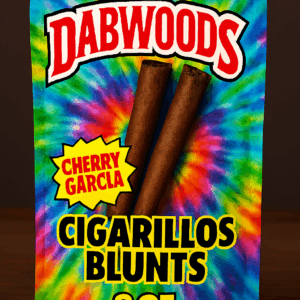 Dabwoods Cigarillos THCA Blunts - Cherry Garcia 🍒 (2ct)