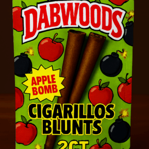 Dabwoods Cigarillos THCA Blunts - Apple Bomb 🍏 💣 (2ct)