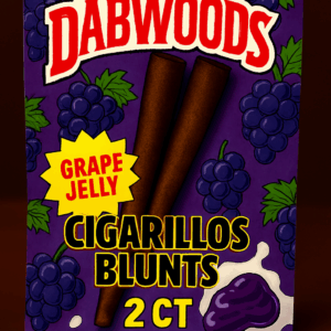 Dabwoods Cigarillos THCA Blunts - Grape Jelly 🍇 (2ct)