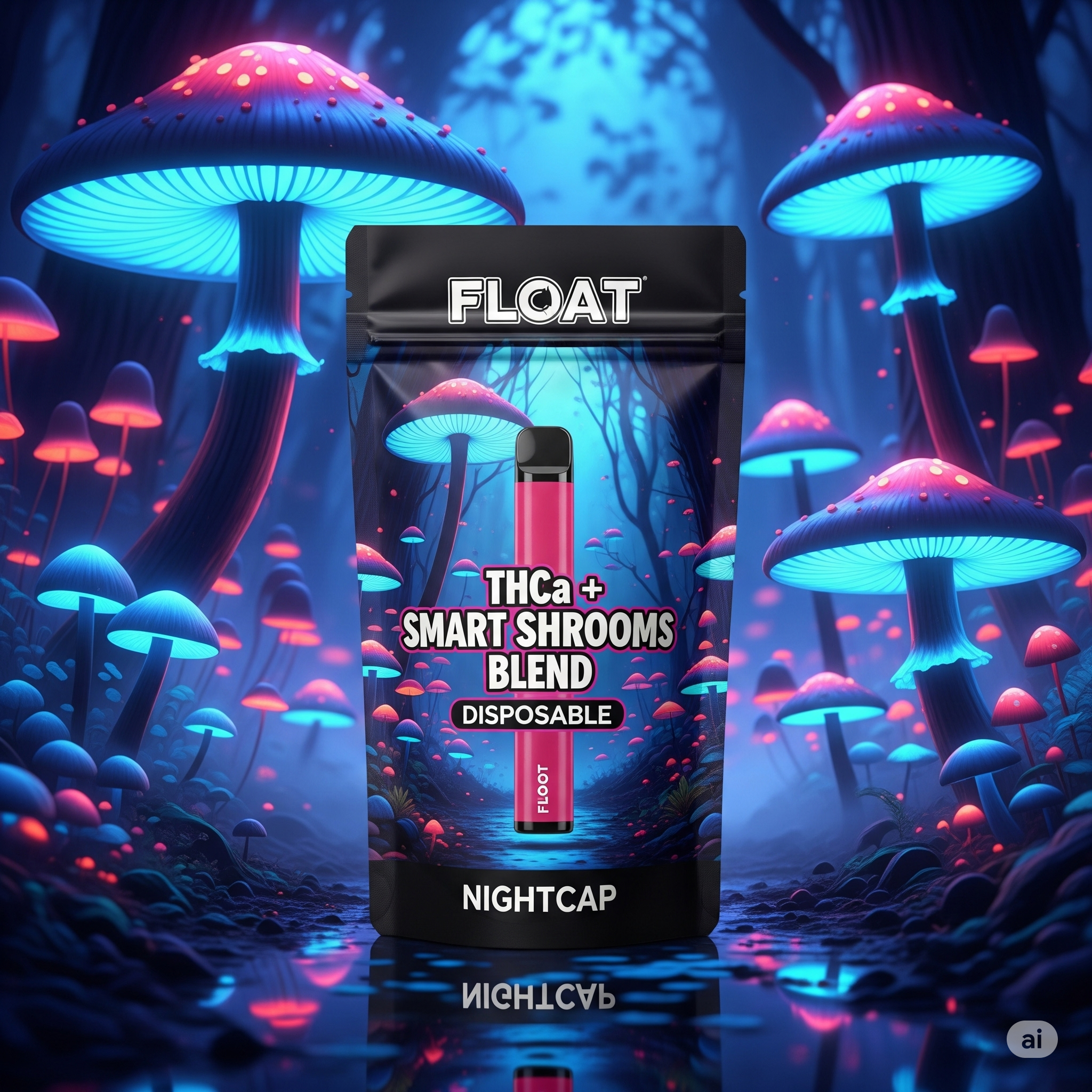 Float Smart Shroom Blend Disposable - Nightcap