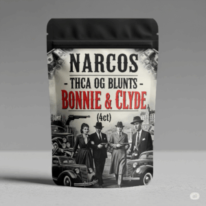 Narcos THCA OG Blunts - Bonnie & Clyde (4ct)