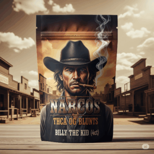 Narcos THCA OG Blunts - Billy The Kid (4ct)