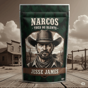 Narcos THCA OG Blunts - Jesse James (4ct)