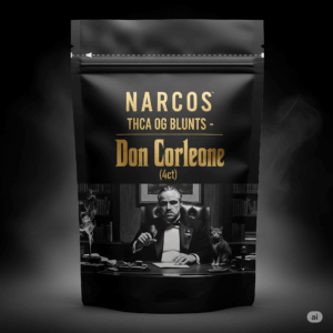 Narcos THCA OG Blunts - Don Corleone (4ct)
