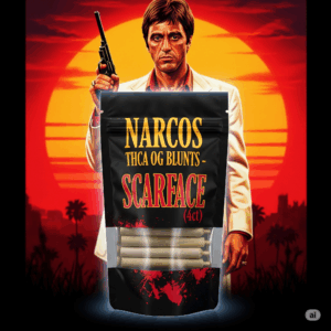Narcos THCA OG Blunts - Scarface (4ct)