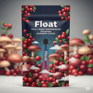 Float Smart Shroom Blend Disposable - Cranberry Clouds