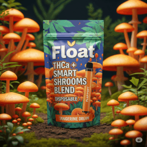 Float Smart Shroom Blend Disposable - Tangerine Dream 🍊