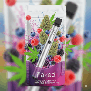 naked Liquid Diamond THCa Disposable - Berry Blast (2g)