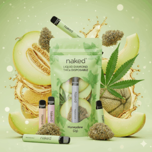 naked Liquid Diamond THCa Disposable - Honeydew 🍈 (2g)