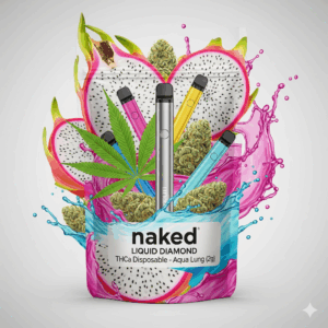 naked Liquid Diamond THCa Disposable - Aqua Lung (2g)