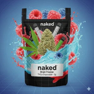 naked Liquid Diamond THCa Disposable - Brain Freeze 🥶 (2g)