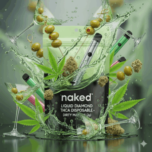 naked Liquid Diamond THCa Disposable - Dirty Martini (2g)