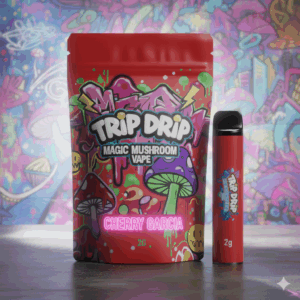 Trip Drip Magic Mushroom Vape - Cherry Garcia (2g)
