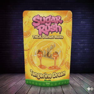 Sugar Rush THCa Donut Rolls - Tangerine Dream (2ct)