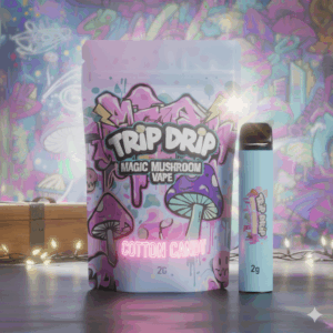 Trip Drip Magic Mushroom Vape - Cotton Candy (2g)