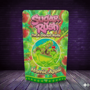 Sugar Rush THCa Donut Rolls - Atomic Apple (2ct)