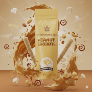 Budmaster THCA Liquid Diamond Pre-Rolls - Peanut Butter Breath (2pk)