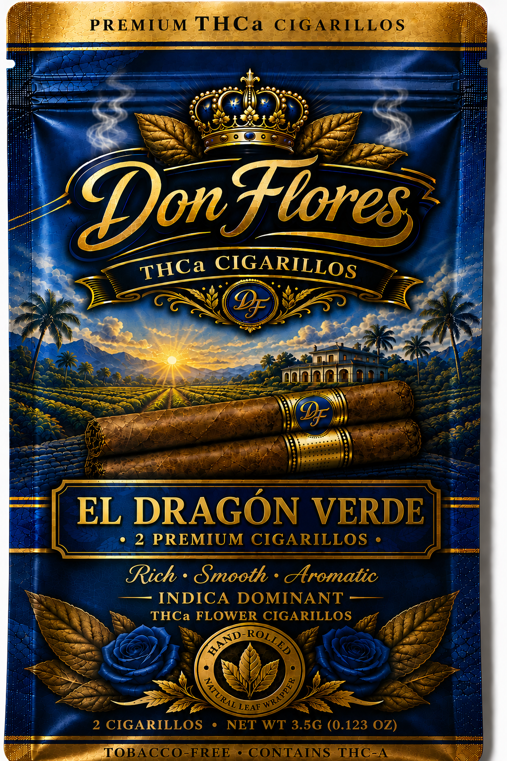 Don Flores Premium THCa Cigarillos – (2pk)