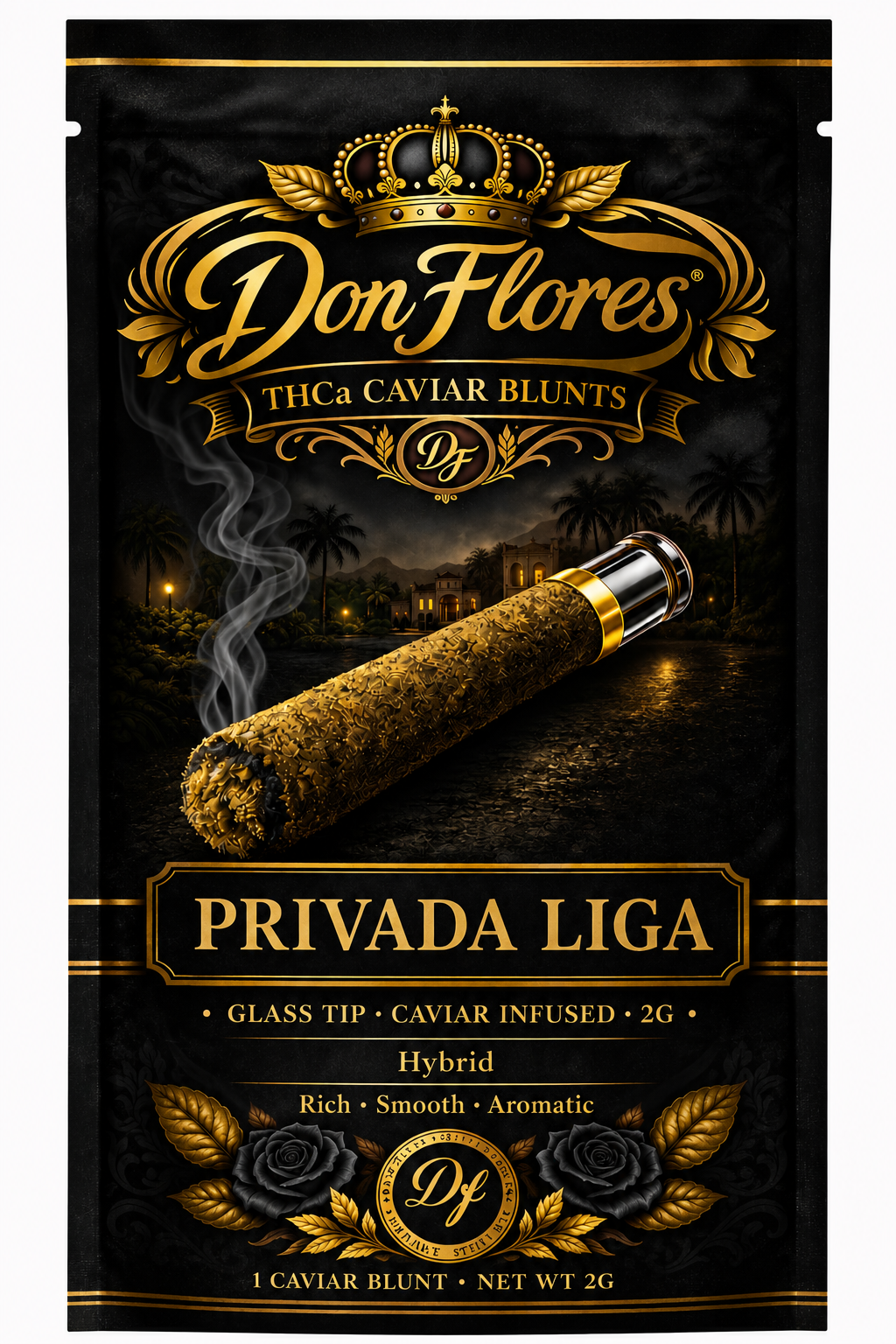 Don Flores THCa Caviar Blunts – Privada Liga (2g)