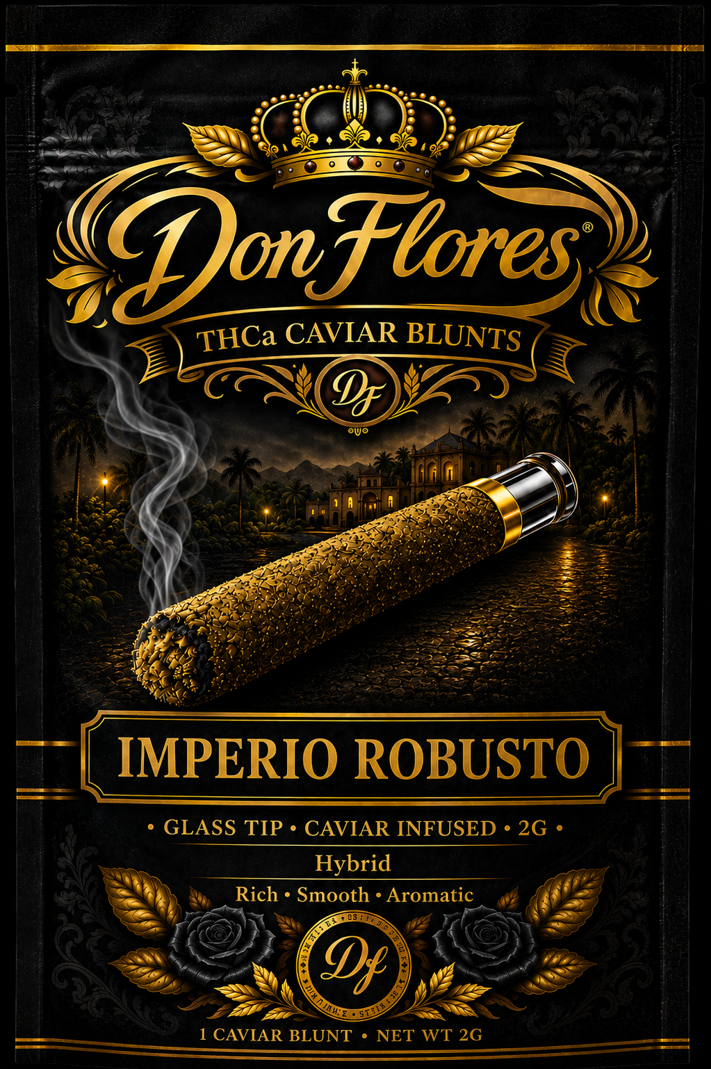 Don Flores THCa Caviar Blunts – Imperio Robusto (2g)