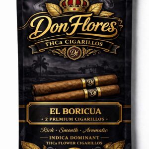 Don Flores Premium THCa Cigarillos - El Borica (2pk)
