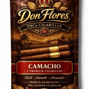 Don Flores Premium THCa Cigarillos - Camacho (2pk)