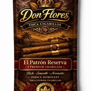 Don Flores Premium THCa Cigarillos - El Patron Reserva (2pk)